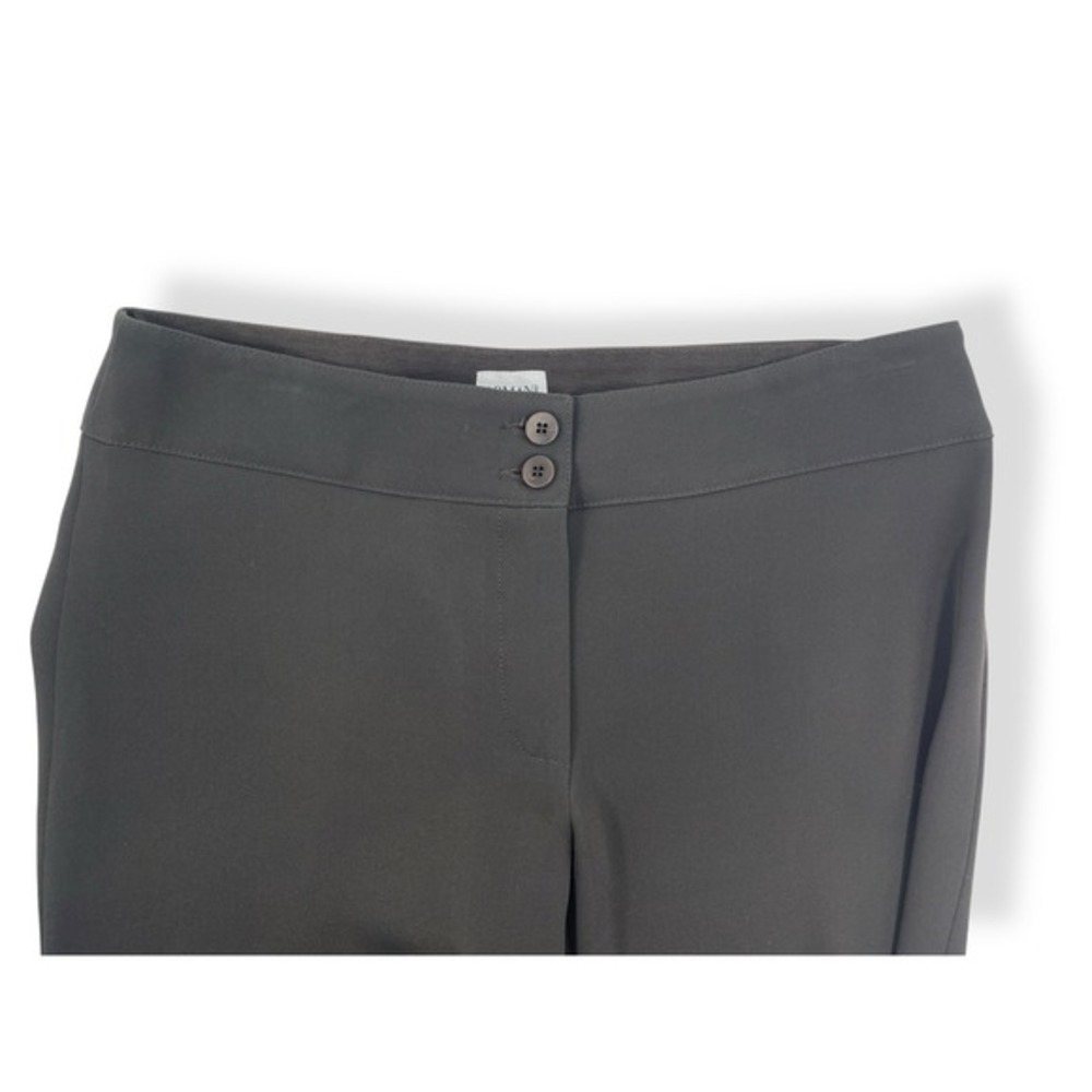 Armani Collezioni Black Pants Womens Size 6 2-Button Business Night Formal Pants
